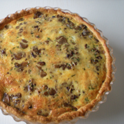 Tarte au Thon et aux Champigons