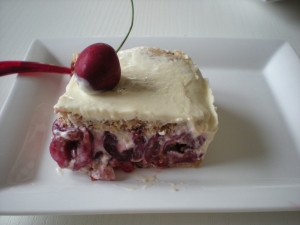 Dacquoise aux Cerises et Chocolat Blanc - image 2