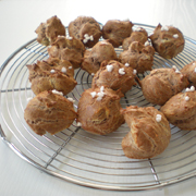 Chouquettes au chocolat