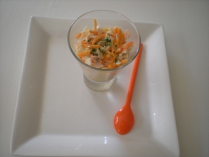 Verrines " Surimi, Carottes, Ananas" - image 1