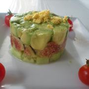 Avocat, Figues, Concombre