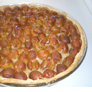 Tarte aux Mirabelles et Noix de Coco