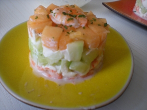 Crevettes, Concombre, Melon, - image 4