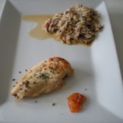 Escalopes de Poulet aux 3 Riz