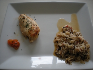 Escalopes de Poulet aux 3 Riz - image 1