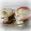 Recette Millefeuille de Porc, Tomate, Aubergine, Mozzarella (Plat principal - Cuisine allégée)