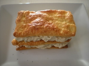 Mille-feuille au Sassenage et Pavé de Saumon - image 4