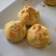 Bouchées : Tomates Confites, Crevettes