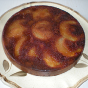 Gâteau aux pommes et à la pâte à tartiner