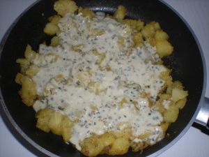 Pommes de Terre Sautées, Crème au Sassenage - image 1