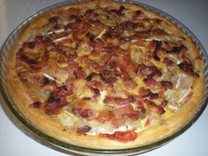 Tarte aux Tomates, Lardons, Fromage de Chèvre - image 3