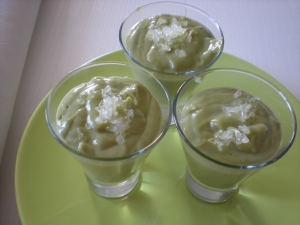 Verrine de "crème au Thé Vert Matcha" - image 1