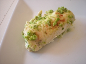 Roulé d'Escalope de Poulet et Petits Pois - image 1