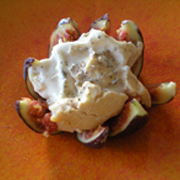 Figues au fromage de Chèvre (Chevrotin)