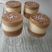 Verrine de "Mousses aux 3 Saveurs"