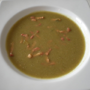 Potage de Laitues aux Lardons