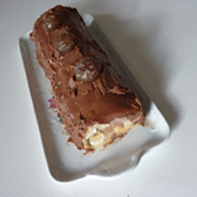 Bûche à la Crème de Marrons et Mascarpone