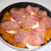 Recette Courge Butternut au Saint Marcellin et Bacon (Plat complet - Régional)