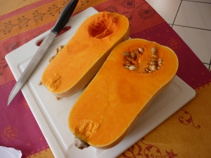 Courge Butternut au Saint Marcellin et Bacon - image 1