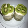 Recette Verrines "Tiramisu aux Kiwis au Mascarpone" (Dessert - Petits Minis Entre Ami(e)s)