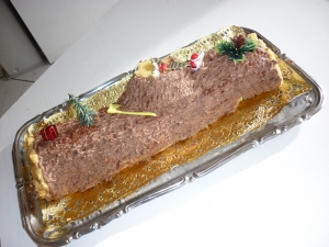 Bûche au Chocolat Noir et Mascarpone ( Noël 2009) - image 4