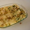 Recette Gratin de Courgettes et Pommes de Terre au Reblochon (Plat complet - Régional)