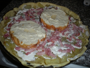 Tarte aux Pommes de Terre, Lardons, Mont d'Or - image 1