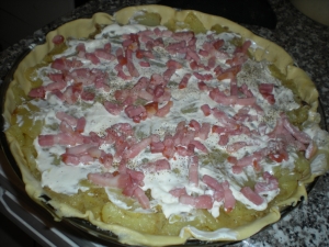 Tarte aux Pommes de Terre, Lardons, Mont d'Or - image 2