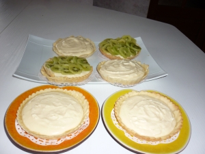 Tartelettes au Chocolat Blanc et Kiwis - image 1