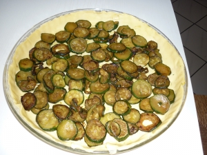 Tarte aux Courgettes, Pétoncles, Tomme du Dauphiné - image 1