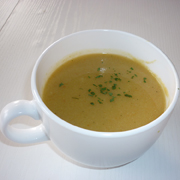 Potage au Chou Romanesco