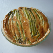 Tarte fine aux Asperges