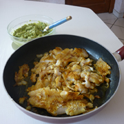 Filets de Tacaud au Curry