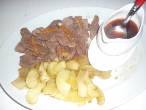 Magret de Canard au pommes Sauce à l'Orange Caramélisée - image 3