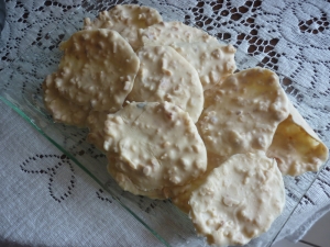 Tuiles au Chocolat blanc et Noisettes - image 2