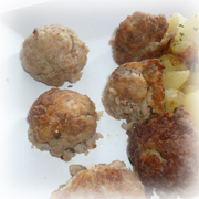 Sma Köttbullar (Boulettes de Viande à la Suédoise)