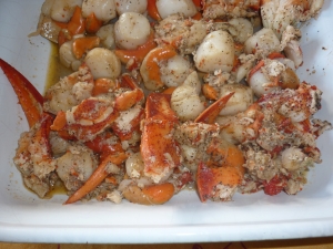 Fricassée de Homards et Noix de Saint Jacques - image 1