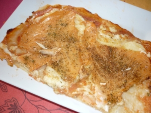 Pizza au Saumon Fumé - image 1