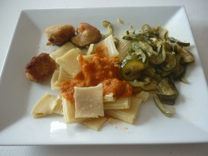 Boulettes de Poulet aux Paccheri et Courgettes - image 2