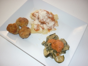 Boulettes de Poulet aux Paccheri et Courgettes - image 4