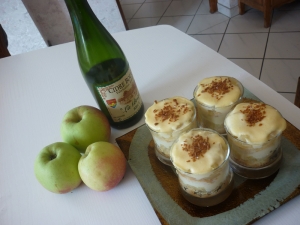 Verrines "Tiramisu de Pommes au Cidre" - image 1