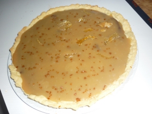 Tarte Ganache au Chocolat, Crème Caramel au beurre salé - image 1