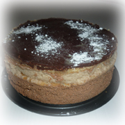 Gâteau Mousse aux Marrons et Mousse au Chocolat