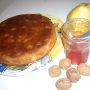 Gâteau aux Coings et Noix de Grenoble