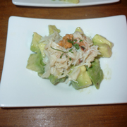 Salade de Tourteau et d'Avocat