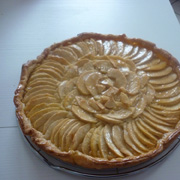 Tarte aux Pommes Amandine