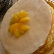 Gâteau au Chocolat Blanc et Abricots