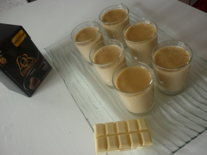 Panna Cotta au Chocolat Blanc et Café - image 1