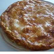 Galette des Rois (Pommes au Miel, Amandes)