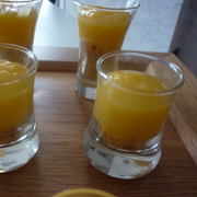 Mini-Verres au Lemon Curd - Sablés Bretons